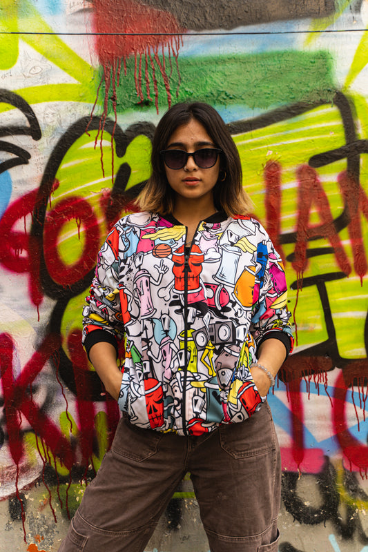 Notorious Cans Bomber Jacket
