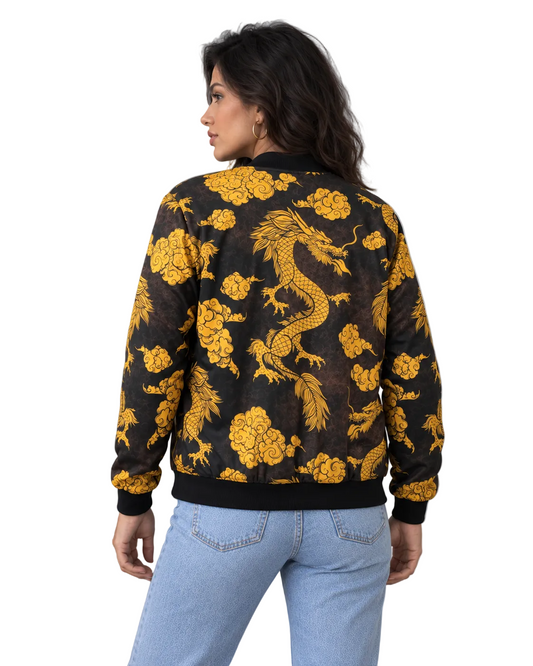 Dragon Master Bomber Jacket women
