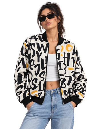 Clueless Light Bomber Jacket Women