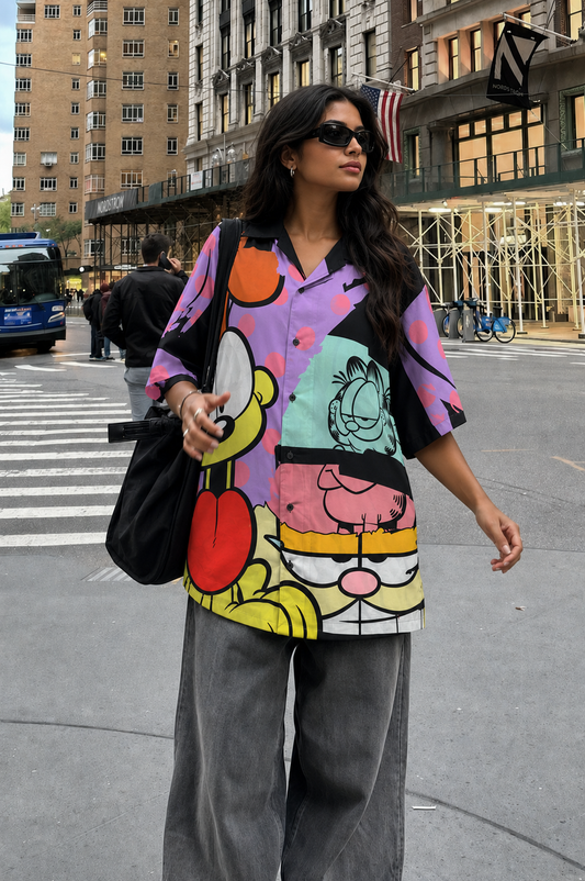 female Garfield & Odie Shirt