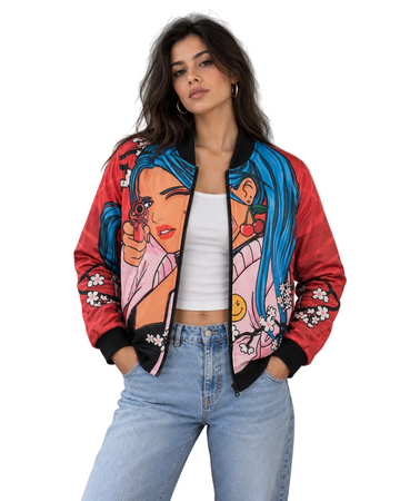 Slayer Bomber Jacket women