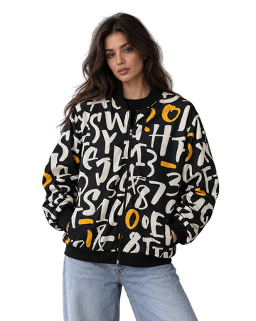 Clueless Dark Bomber Jacket women