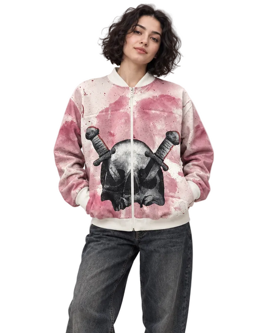 Scabbard Skull Bomber Jacket