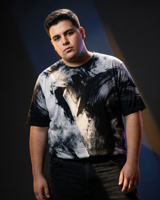 Gladiator Monochrome Oversized T-shirt