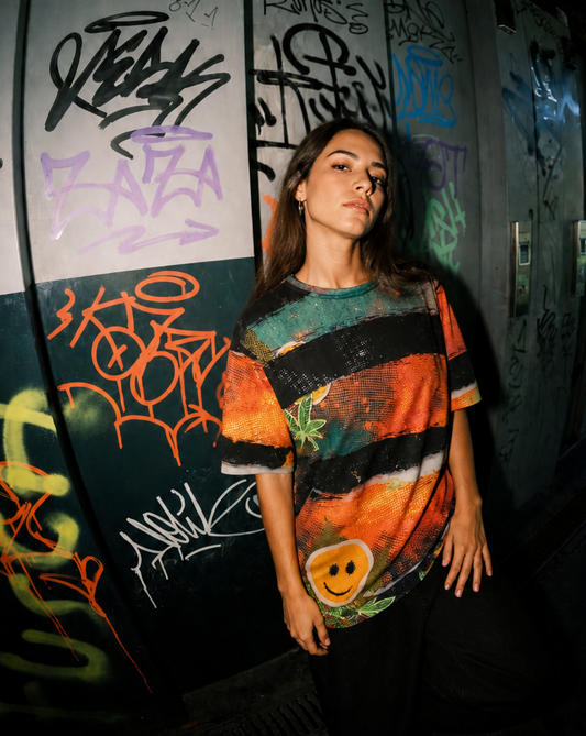 Go Green Drip Oversized T-shirt
