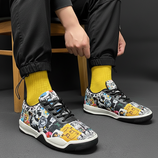 Grafitti Canvas Sneakers