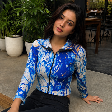 H2FLO Athleisure Crop Jacket