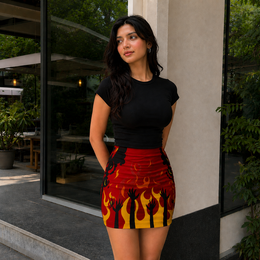 Hell Story Skirt and T-Shirt Combo