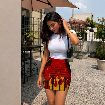 Hell Story Skirt and T-Shirt Combo