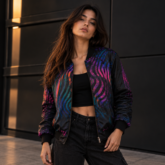 Illusion Bomber Jacket