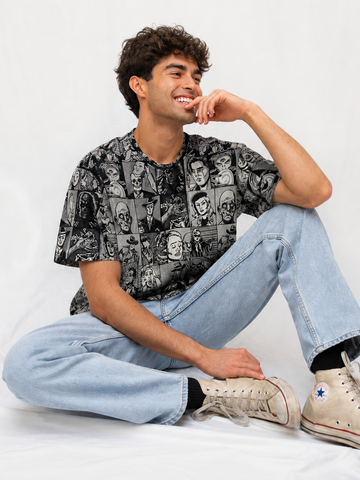 Killer Comics Monochrome Oversized T-shirt