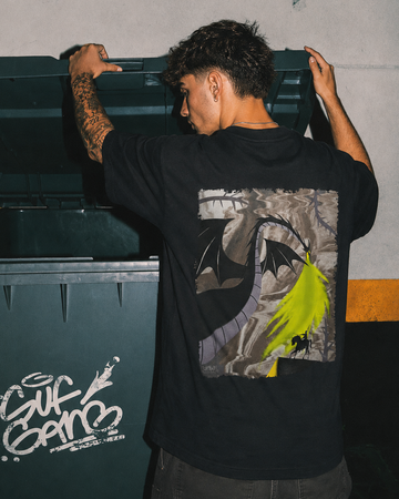Knight & Dragon 100% Cotton Oversized t-shirt