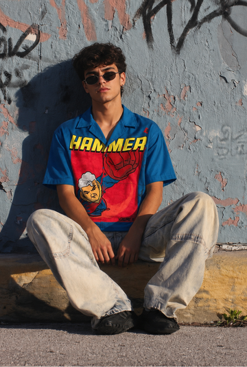 men hammer shirt