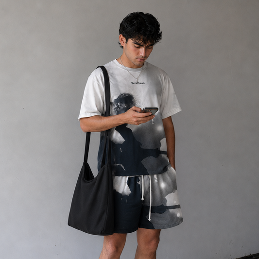 Metalhead Tshirt and Shorts Combo