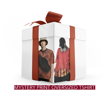 Mystery Print Oversized T-shirt