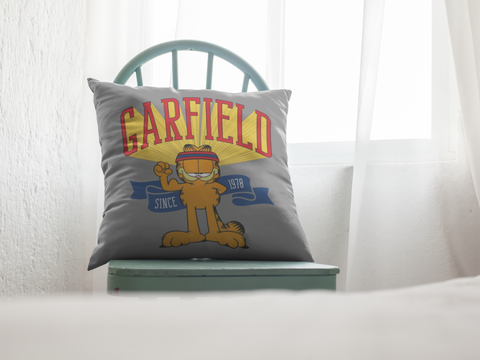 Garfield Varsity Cushion Cover