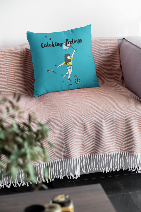 Catching Feelings Cushion Cover