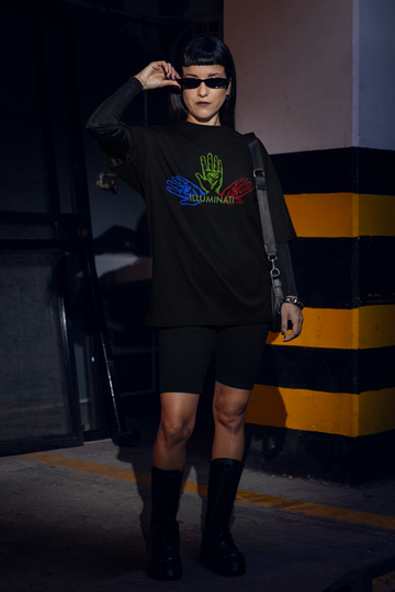 Illuminati 100% Cotton Oversized t-shirt