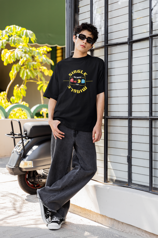 Single Mingle 100% Cotton Oversized t-shirt