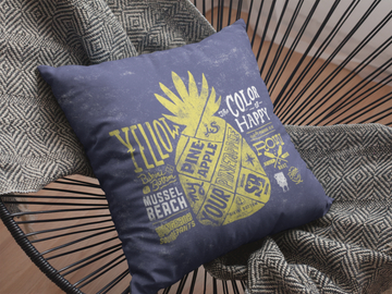 Spongebob Yellow The Happy Color Cushion Cover