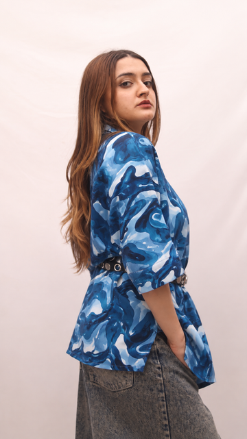 Sapphire Boxy Tunic