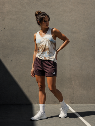 Shark attack Gym Tank  women