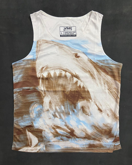 Shark attack Gym Tank  women