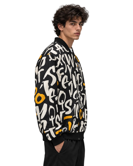 Clueless Dark Bomber Jacket
