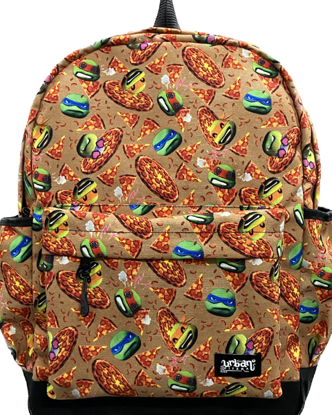 Ninja Turtles Pizza Box Canvas Backpack