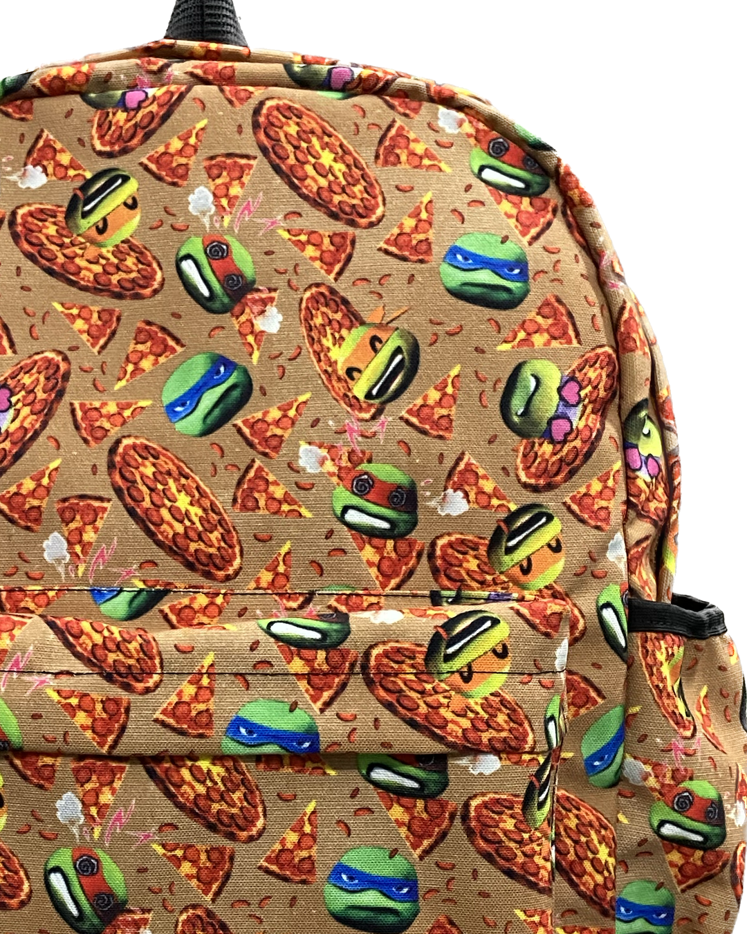 Ninja Turtles Pizza Box Canvas Backpack