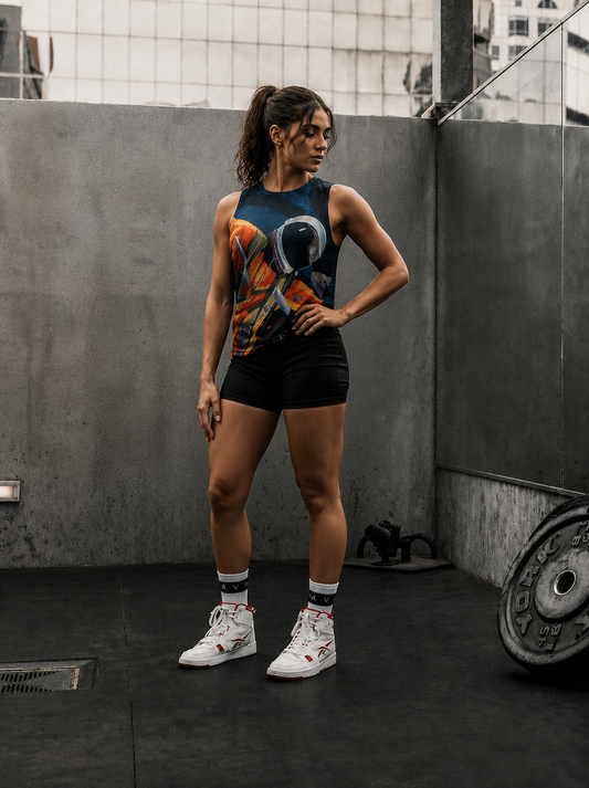 Space Inmate Gym Tank women