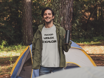 Decod Unlok Explor 100% Cotton T-shirt