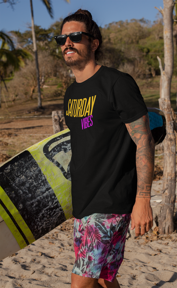 Saturday Vibes 100% Cotton T-shirt