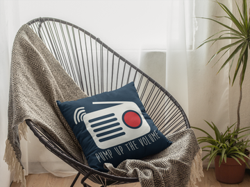 Pump up the Volume Cushion Cover