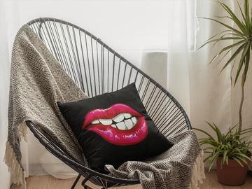 Seductive Lips Cushion Cover