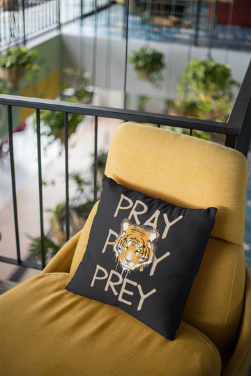 Pray Prey Cushion Cover