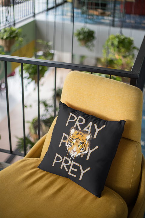 Pray Prey Cushion Cover