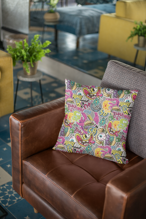 Spongebob Krusty Pants Cushion Cover