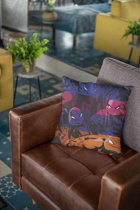 TMNT Cyan Cushion Cover
