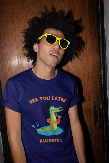 See You Later Alligator 100% Cotton T-shirt