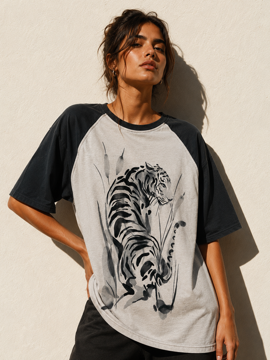 Tyga Oversized Raglan T-shirt