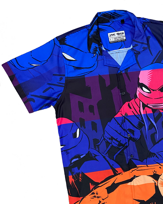 Ninja Turtles Cyan Shirt