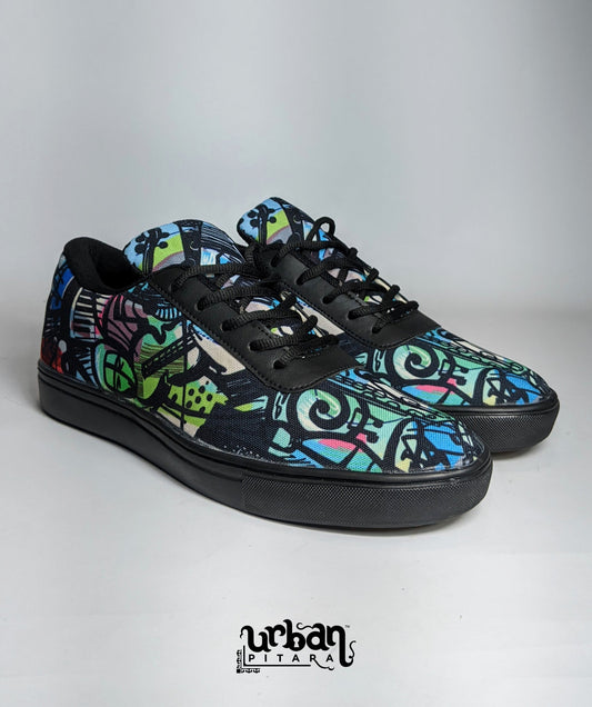 Soul Music Printed Shoes