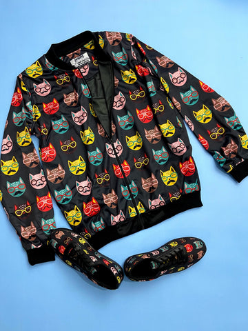 Swagger Billi Bomber Jacket and Shoes Combo