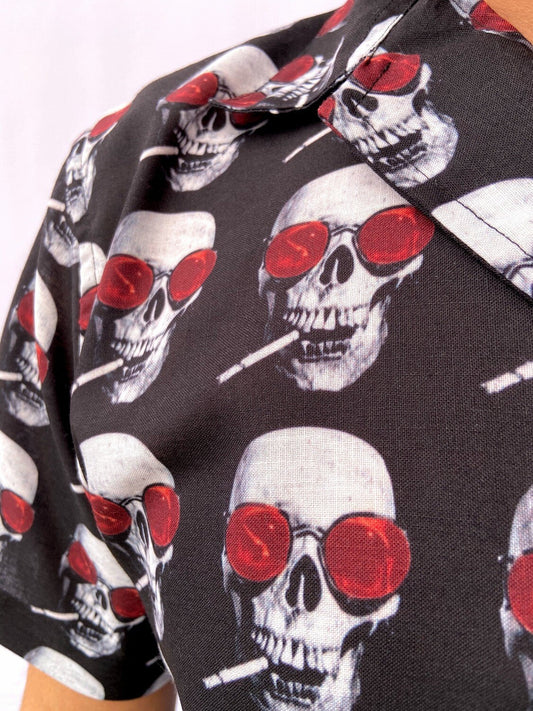 Smoking skull Shirt