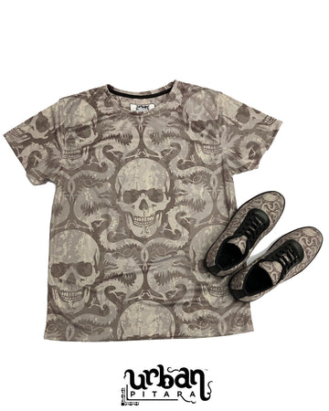 Venom Skull T-shirt and Shoes Combo
