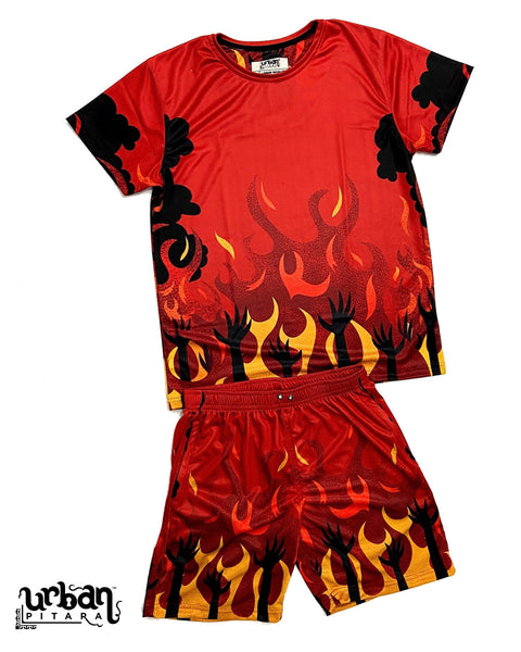 Hell Story T-shirt and Shorts Combo
