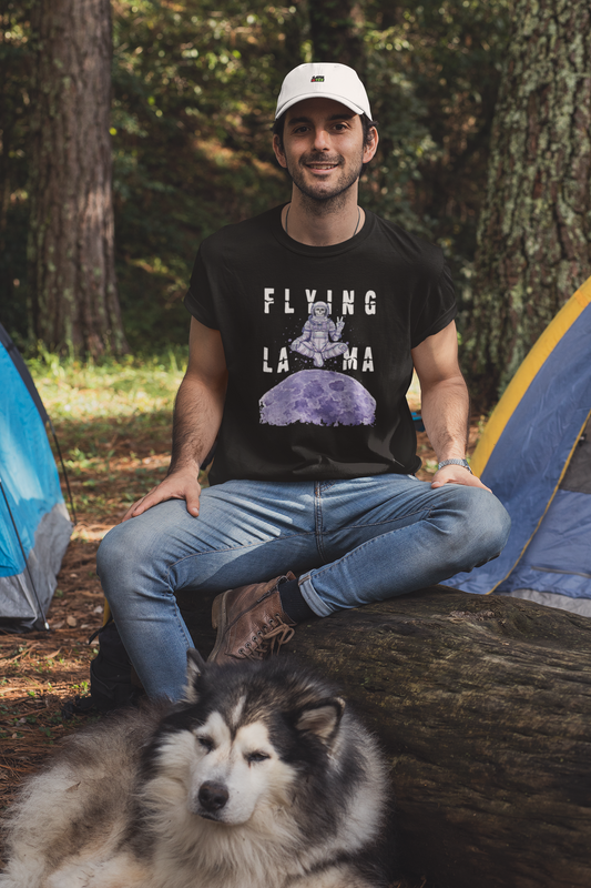 Flying Lama T-shirt and Shoes Combo