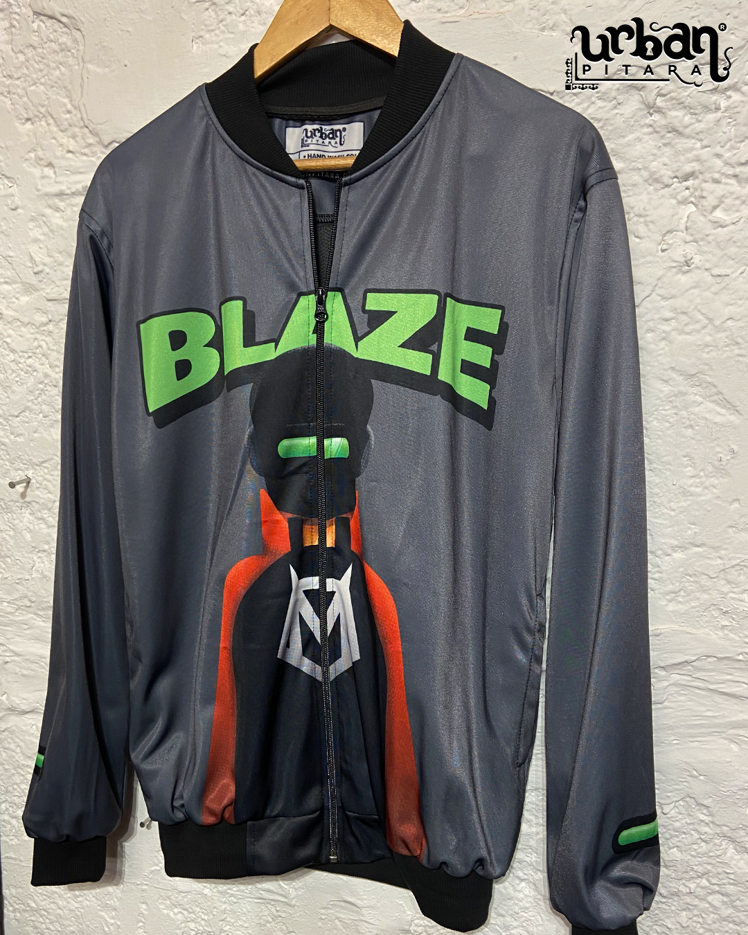 Explode Jacket Blaze Bomber Jacket