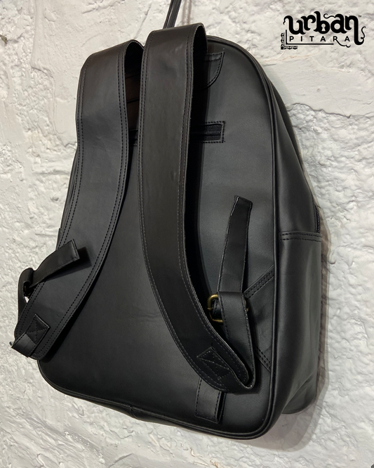 Slayer D Faux Leather Backpack